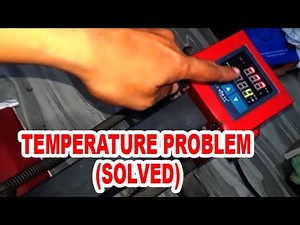 TROPA TIPS | How to fix temperature problem | Heatpress temperature not working properly