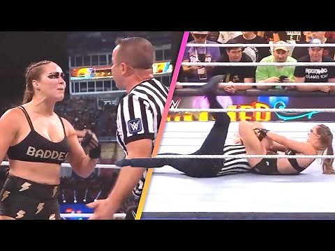 Ronda Rousey Suspended by WWE After ATTACKING Official