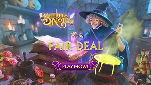 👻 Darkwood becomes even more mysterious during the spookiest month of the year. 🎃 We suggest you be careful when approaching the Swamps. 🕵️‍♂️ What a surprise it was to hear that there used to be a boat station and a beautiful promenade here, shaded by the green of weeping willows. 😲 What dangerous dark magic affected this place? 🪄 Take part in the new Fair Deal event and get a chance to win these rewards: 🎃 Interworld Gifts chest 🎃 Swamp Horrors jewelry box 🎃 Raven's Voice medal 🎃 Livi