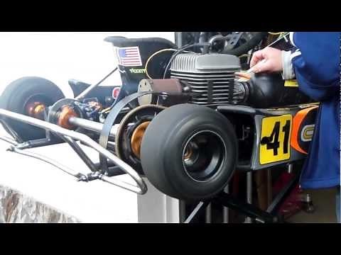 Yamaha KT100 Start Up and Idle | CRG Cadet Kart