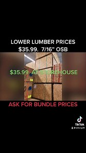 $35.99 7/16 OSB LOWER LUMBER PRICES AT STOREHOUSE CALL 912-653-0665 | Storehouse Pembroke
