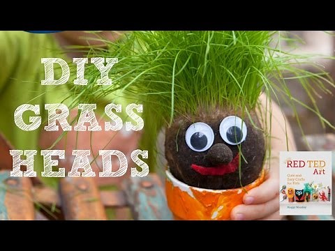 How to Make a Grass Head