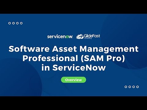 Software Asset Management Professional (SAM Pro) in ServiceNow | Overview