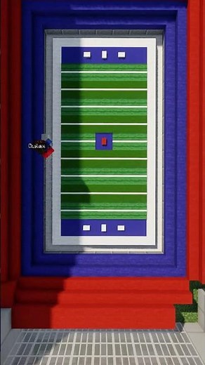 Minecraft NFL Timelapse Houston Texans Stadium #shorts