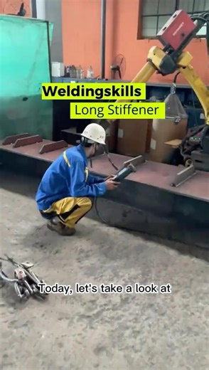 Long Stiffener Welding: Horizontal Program Setup & Repeatability Test 🏗️
