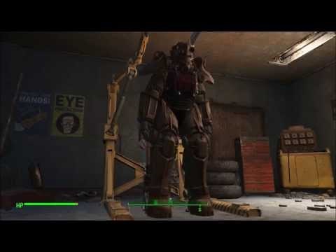 Power Armor Tutorial Fallout 4 : How To Upgrade Repair and find a suit of power armor in Fallout 4