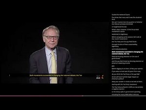 #16 "Political Movements" / Thomas E. Patterson / Kennedy School of Government, Harvard University