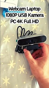 Webcam Laptop 1080P USB Kamera PC 4K Full HD #WebcamLaptop #USBWebcam #webcamterbaik