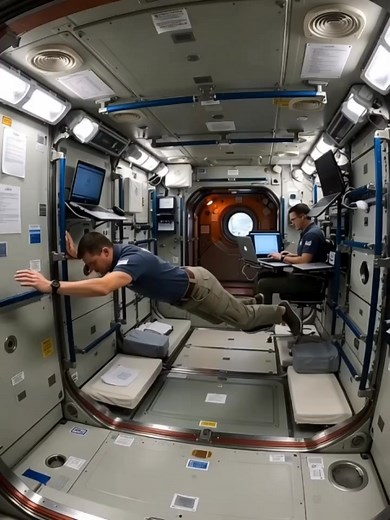 Life in orbit is a beautiful paradox. It's where our highest-tech achievements meet our most human moments. This series pulls back the curtain on the International Space Station, showing what it's really like to live and work in microgravity. It's about the daily routines that feel both familiar and alien: enjoying a morning coffee with an orbital sunrise, "flying" to work with a simple push, and swallowing a floating bubble of water. It's about maintaining our bodies against the void with inten