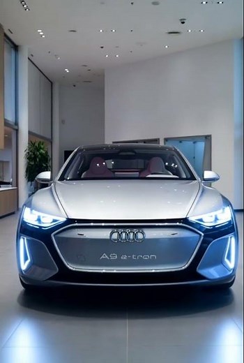 "First Look at the Audi A9 e-tron in the Showroom! ⚡️"