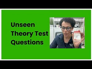 Theory Test Questions I UK