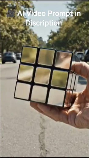 Rubik’s Cube to Porsche 🔥 | Video From Rubik’s Cube to Porsche 😱 | AI Transformation Reel