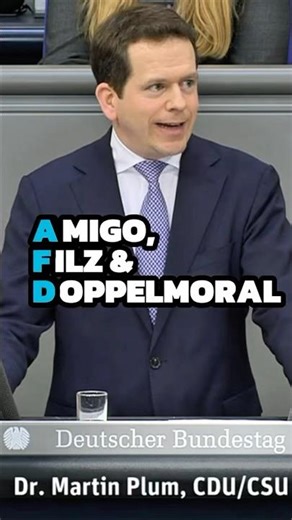 AfD - diese 3️⃣ Buchstaben sind ein Synonym für Amigo-Wirtschaft, Filz & Doppelmoral geworden! 👎