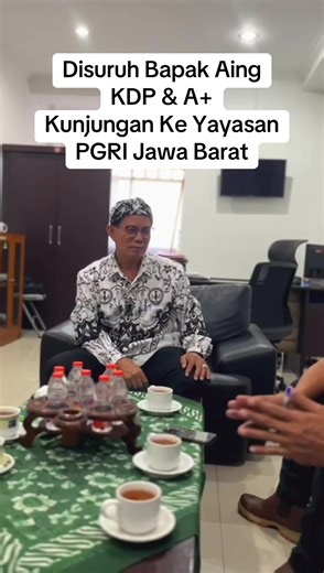 Kunjungan KDP & A ke Yayasan PGRI Jawa Barat