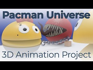 Pacman Universe – Ms. Pacman Character Arc | 3D Animation