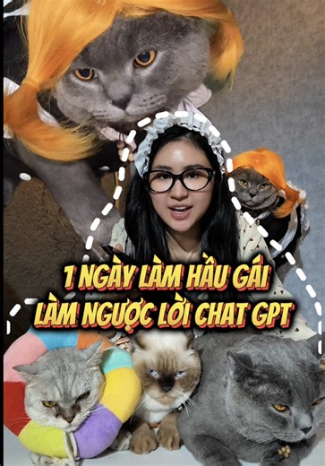 1 ngày không bị Chat GPT điều khiển phiên bản : Hầu Gái 🙀🤡 #lapnguyen #chiyennoicomdien #vtmgr #tiktokgiaitri #xuhuong
