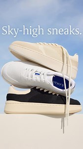 A little lift. A lot of comfort. Stand tall in our newest platform sneaker. | Rothy's