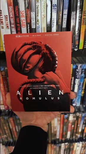 Alien Romulus 4K and Blu-ray Slipcovers