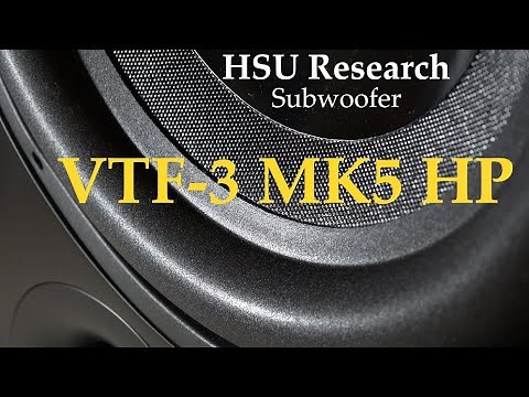 HSU Research VTF-3 MK5 HP Subwoofer