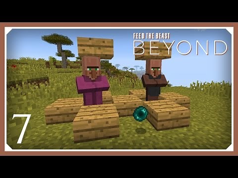FTB Beyond | Cheap & Easy Ender Pearl Farm! | E07 (Modded Minecraft 1.10.2 Survival Let's Play)