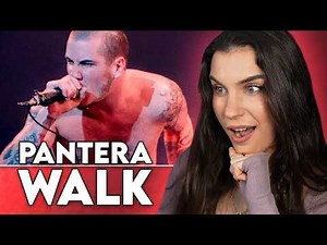 THIS GETS ME PUMPED!!! First Time Reaction to Pantera - "Walk"