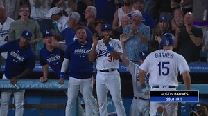 THE AUSTIN BARNES GAME. | Los Angeles Dodgers