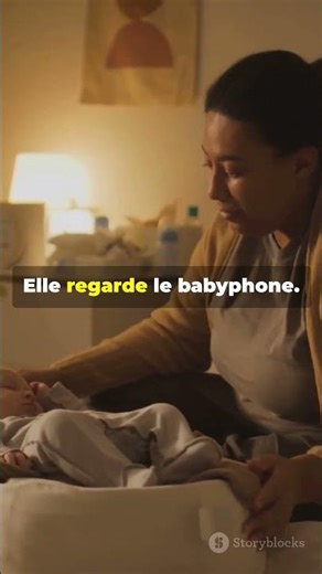 The baby wasn't crying. 😶 But the baby monitor was.