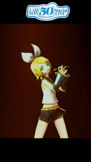 Lost One's Weeping (ロストワンの号哭) Kagamine Rin Live (LAWSON 50th Anniversary Special)#kagaminerin #miku