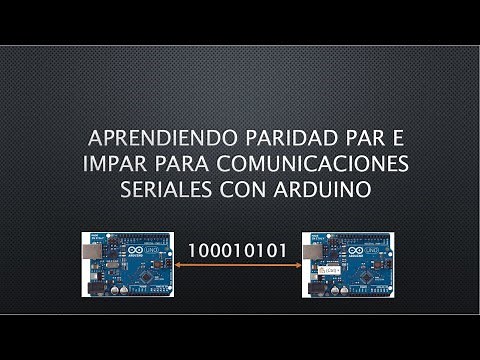 Paridad par e impar en comunicaciones seriales