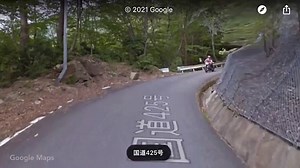 Google Maps captures moment motorbike ‘crashes’