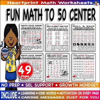 First Grade Math Games, Math Centers to 20 Worksheets, Activities - BTS Ed.