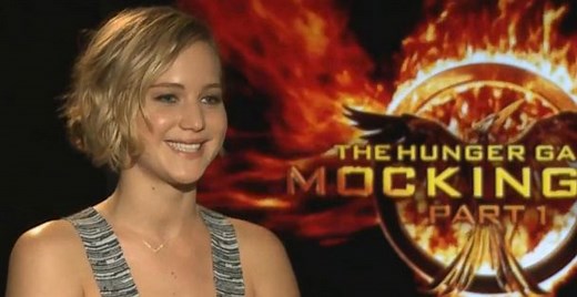 Elizabeth Banks Interviews Jennifer Lawrence, Calls Her 'Badass'