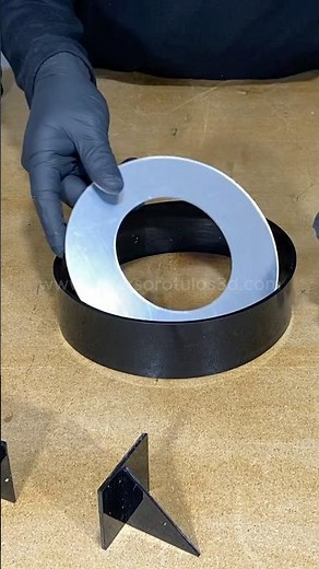 CÓMO HACER LETRA 3D EN ACRILICO / 100% Fácil y Rápido