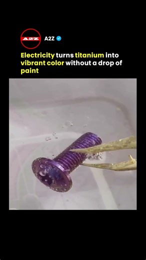 Why This Metal Changes Color Without Any Paint