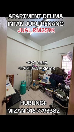 HOT AREA CASHBACK RM61K #property #apartment #jualbelirumah #propertyforsale #penang #investment