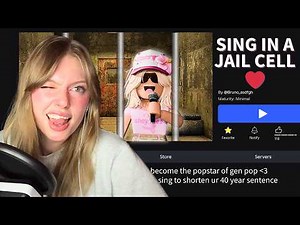 playing the Walmart versions of Sing It!! (Roblox Singing Games)
