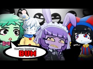 TADC Abstracted Characters React to Jax | The Amazing Digital Circus | Gacha Life 2