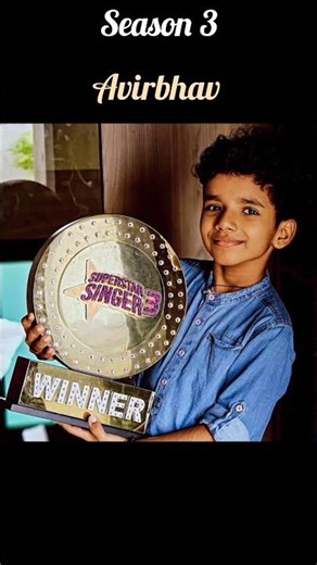 Superstar Singer Winners List - All Seasons🏆 #superstarsinger #superstarsinger3