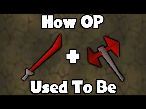 How OP Dragon Longsword + Battleaxe Used to Be - OSRS 2002