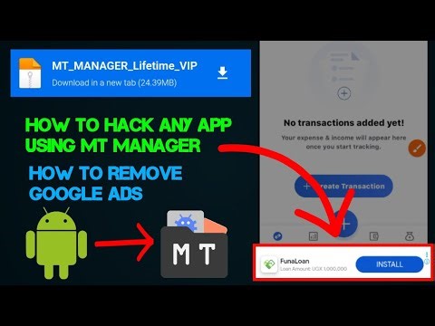 How to install and use MT Manager for Google Ads || No Root