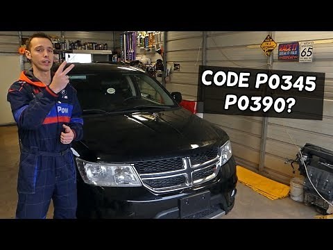 CODE P0345 P0390 CAMSHAFT POSITION CMP SENSOR CIRCUIT BANK 2 SENSOR 1 SENSOR 2 DODGE JEEP CHRYSLER