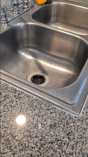 Garbage disposal observed operating with unusually loud noise during testing. #plumbing