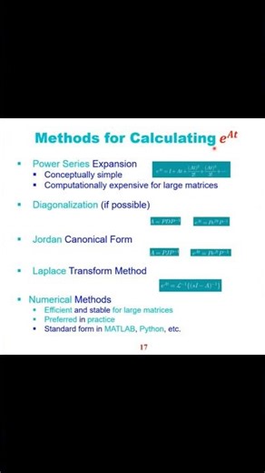 Matrix Exponential / ماتریس نمایی