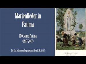 Marienlieder Fatima