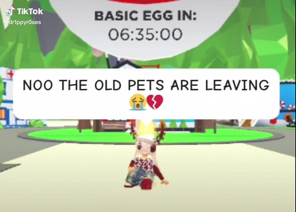 Changing Old Pets in Adopt Me - A Sad Goodbye Soon