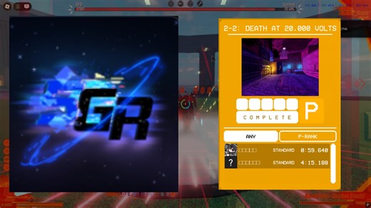 ［Roblox Star Glitcher］ERALF默认皮（Ultrakill 2-2战斗流程演示）