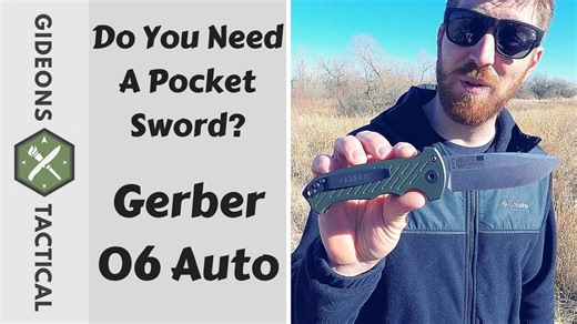 Gerber Auto 06 pocket sword review and impressions