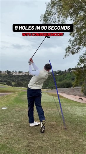 Golf Challenge: 9 Holes in 90 Seconds for 50 GBP