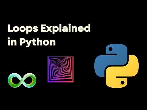 Python Loops for Beginners | For Loop and While Loop Explained | Python Tutorial Ep 7