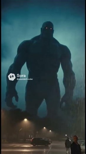 Giant Emerges During a Lightning Storm Caught on Camera